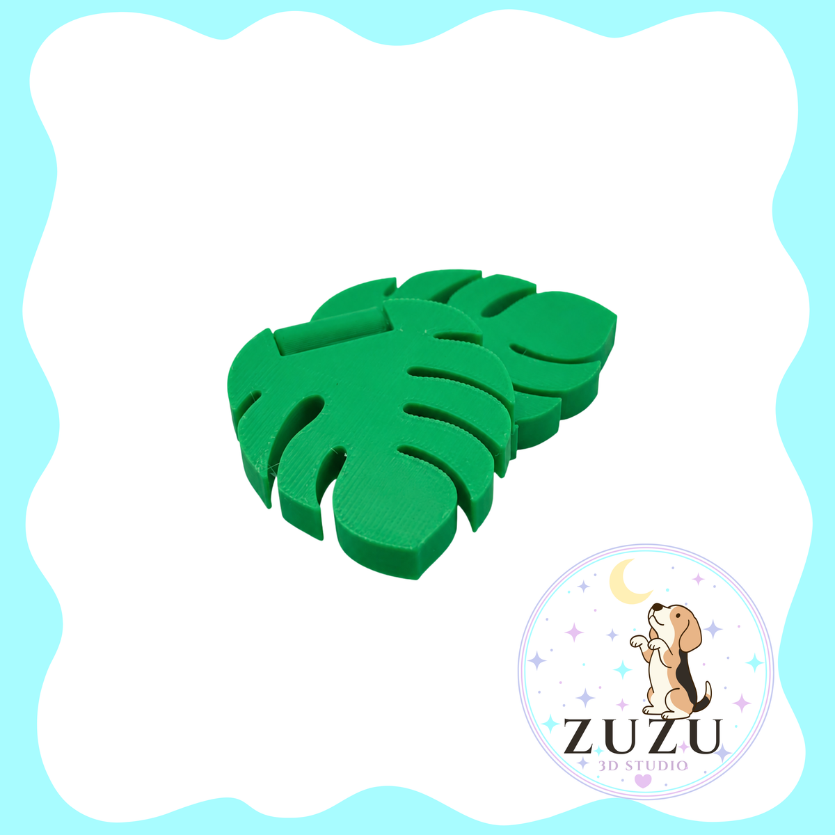 Monstera Leaf Slider Fidget