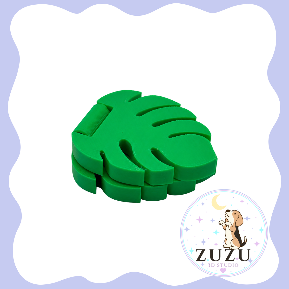 Monstera Leaf Slider Fidget