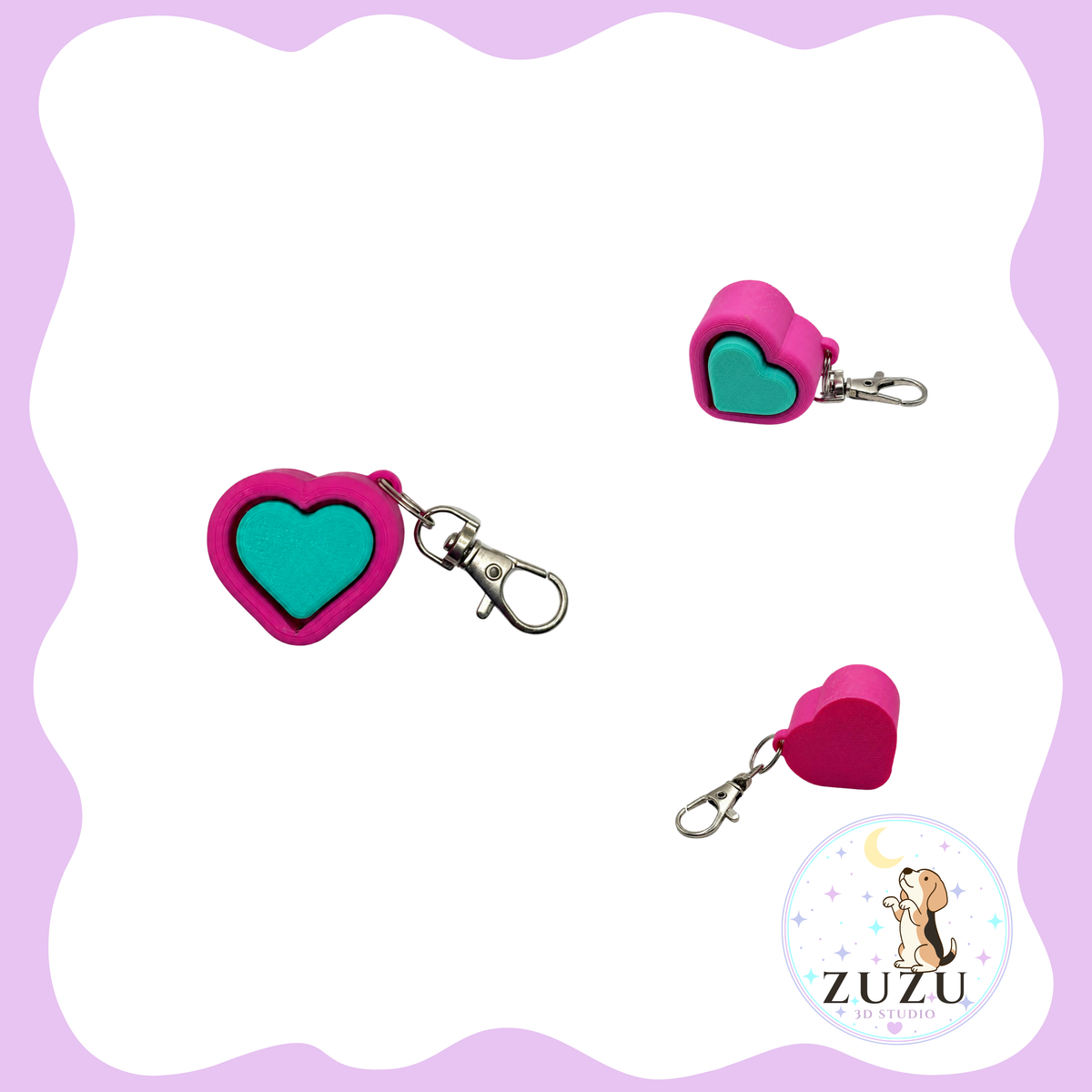 Heart Keychain Clicker